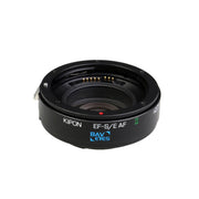 Adattatore AF Baveyes compatibile con Canon EF-MFT x0,7 senza supporto