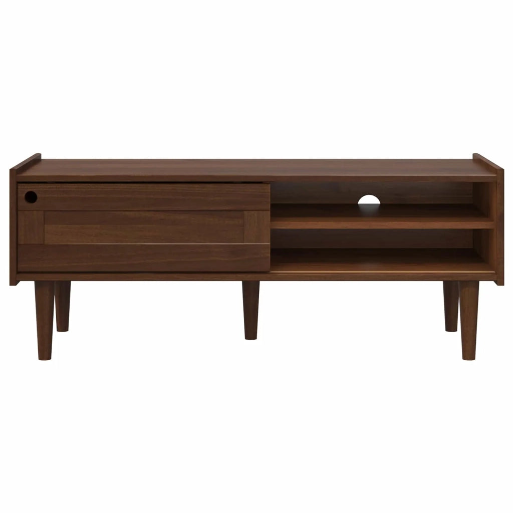 Mobile TV BILBAO 114 x 40 x 45 cm Caramello scuro 42041334