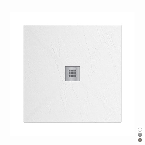 Piatto doccia quadrato bianco 90x90 cm