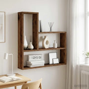 Scaffale da parete Legno antico 60 x 11 x 60 cm 8012170