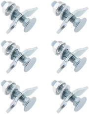 Clip di Volo a Vlinder 40mm - 6x Clip di Volo - Filo M8 - Compatibile con Unwin/Koller - Costruzione Metallica - Montaggio affidabile - Clip di Montaggio