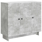 Credenza Grigio Cemento 89 x 34,5 x 80 cm Legno ingegnerizzato 893958