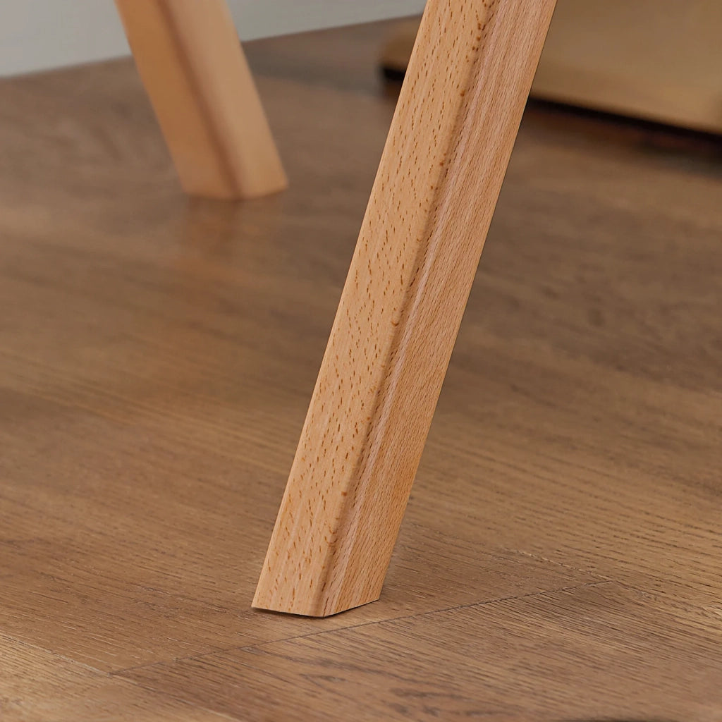 Sedia Pieghevole Sedia da cucina con sedile e schienale imbottiti Sedia da scrivania in faggio grigio scuro FST92-SG