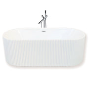 Vasca freestanding 168 x 74 cm + miscelatore a colonna – Olivia
