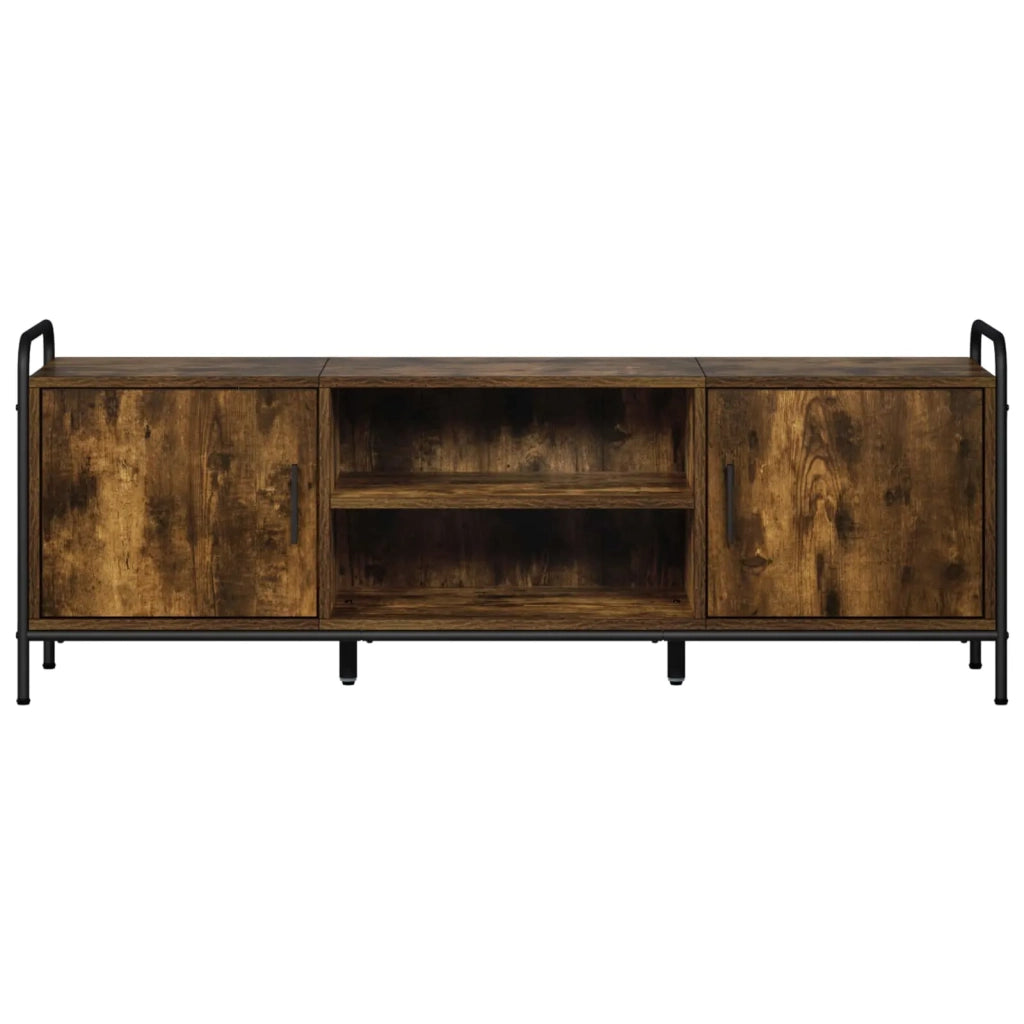 Mobile TV 133 x 33 x 50 cm Rovere Fumo Legno ingegnerizzato 8013718