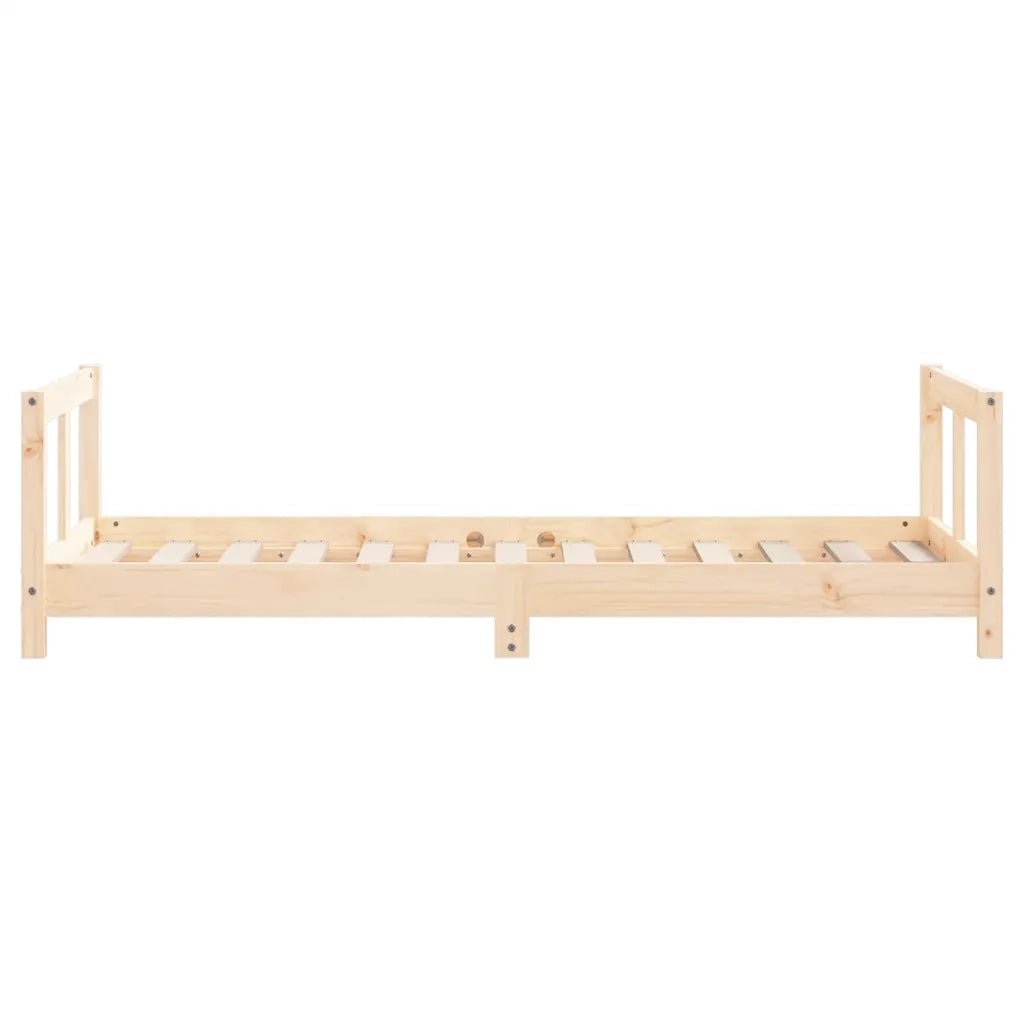Giroletto per Bambini 80x160 cm in Legno Massello di Pino 834429