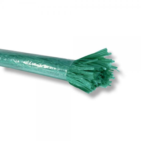 RAFIA SINTETICA A SPEZZONI 200 gr - colore verde - 15 kg