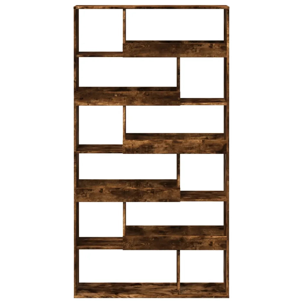 Libreria Rovere Fumo 100x33x187,5 cm in Truciolato 3309505