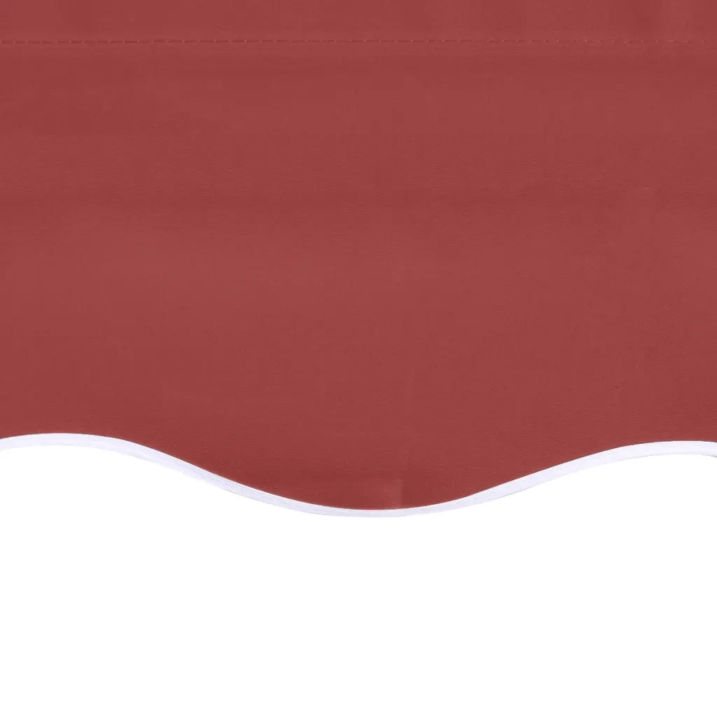 Tessuto di Ricambio per Tenda da Sole Rosso Borgogna 3x2,5 m cod mxl 58141