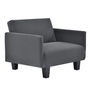 Copertura protettiva per mobili da interno elastica 70-120 cm grigio scuro 03_0007183