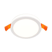 Maytoni Lampada da Incasso Phanton 1 luce LED integrato bianco metallo