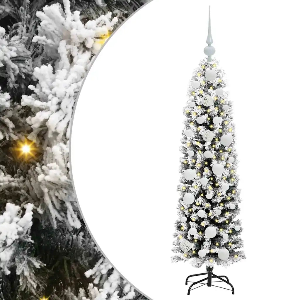 Albero di Natale artificiale con 150 LED Verde 120 cm 3394999