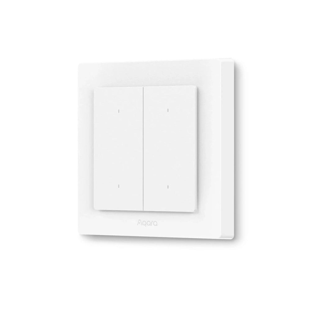 H2 Interruttore luminoso intelligente a 4 pulsanti con 2 canali Bianco Aqara