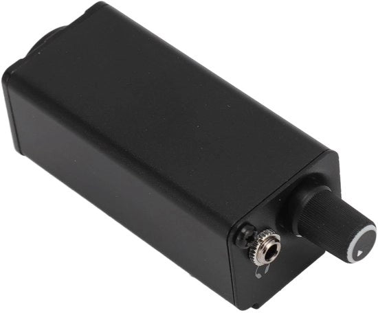 Amplificatore per Monitor - Regolazione del Volume Precisa - Portatile - Amplificatore per Casco - Amplificatore per Orecchie - Ingresso XLR - Connettore Stereo 3,5 Mm