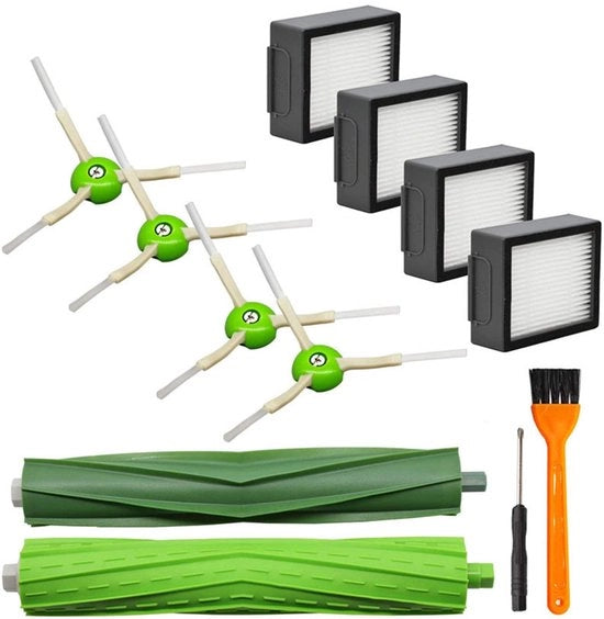 Accessori aspirapolvere - Adatto per ROOMB i3 i4 i6 E5 E6 E7 aspirapolvere - Kit di manutenzione - 12 pezzi