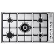 De’Longhi DLI 59 DD piano cottura Acciaio inox Da incasso 90 cm Gas 5 Fornello(i)