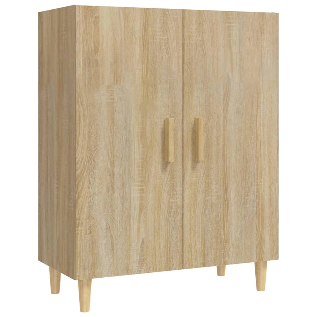 Buffet credenza cassettiera armadio mobile contenitore organizer cucina soggiorno rovere Sonoma 70 x 34 x 90 cm legno ingegnerizzato marrone 02_0031696
