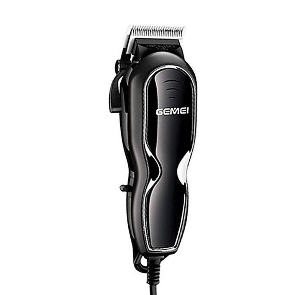 Trade Shop - Tagliacapelli Rasoio Elettrico Regola Barba Baffi Basette Lama Acciaio Gm-817 -