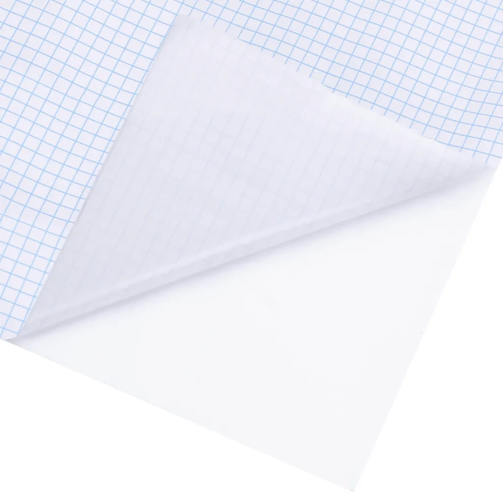 Adesivi per Mobili Autoadesivi Bianco Marmoreo 90x500 cm in PVC CFW8996457