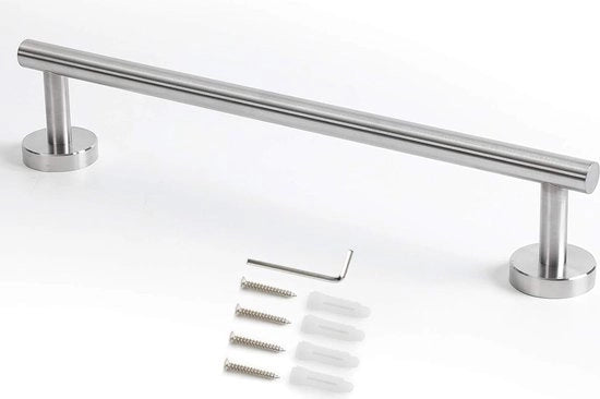 Sostegno asciugamano da parete 40 cm - Acciaio inossidabile e progettazione spazievoluta per bagno e cucina