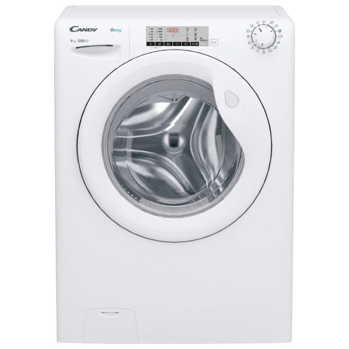 Candy EY294DWM5-1-S Lavatrice Carica Frontale 9 Kg 1200 Giri Bianco