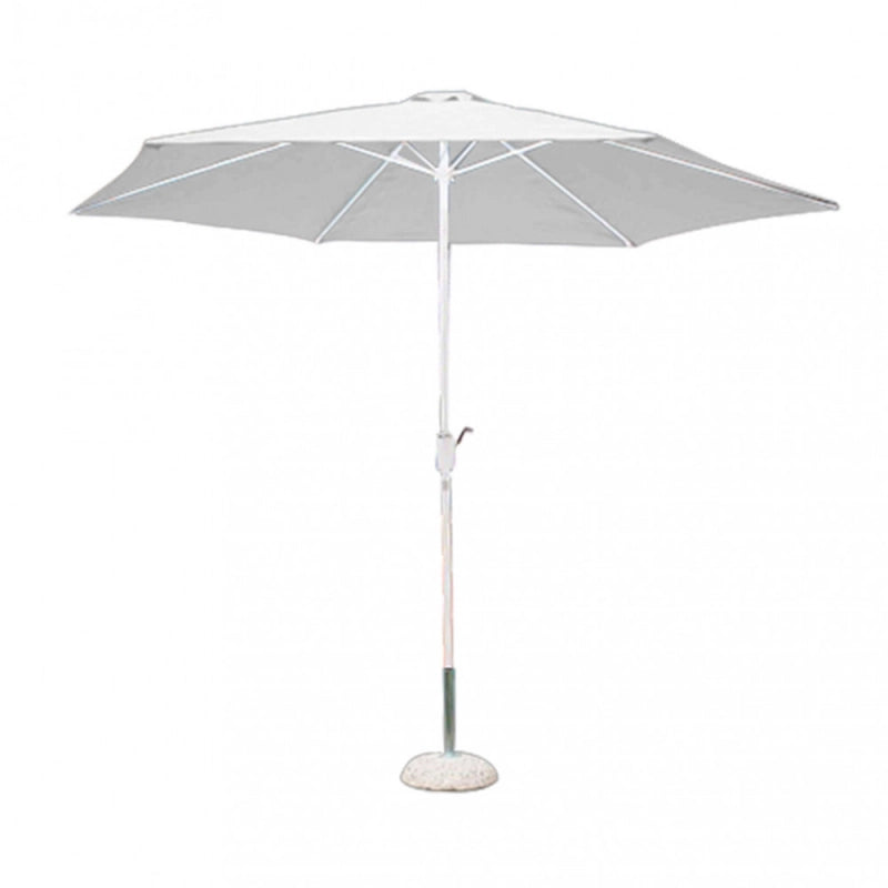 OMBRELLONE POLY ECO Ø 3 BIANCO
