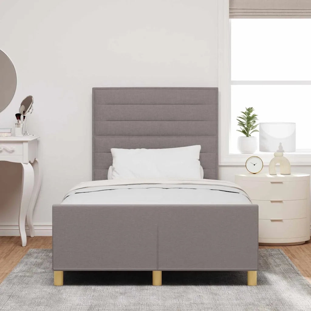 Struttura del letto con testiera Talpa 120 x 190 cm Tessuto 3344638