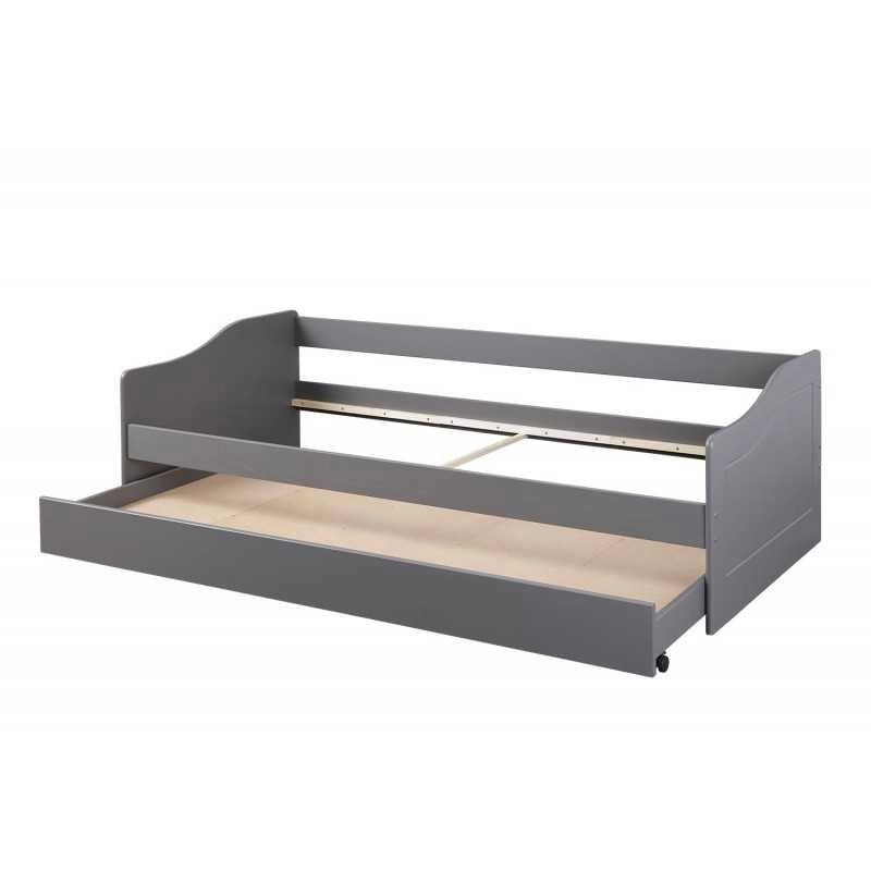 Divano letto Inter Link con letto superiore + cassone estraibile
