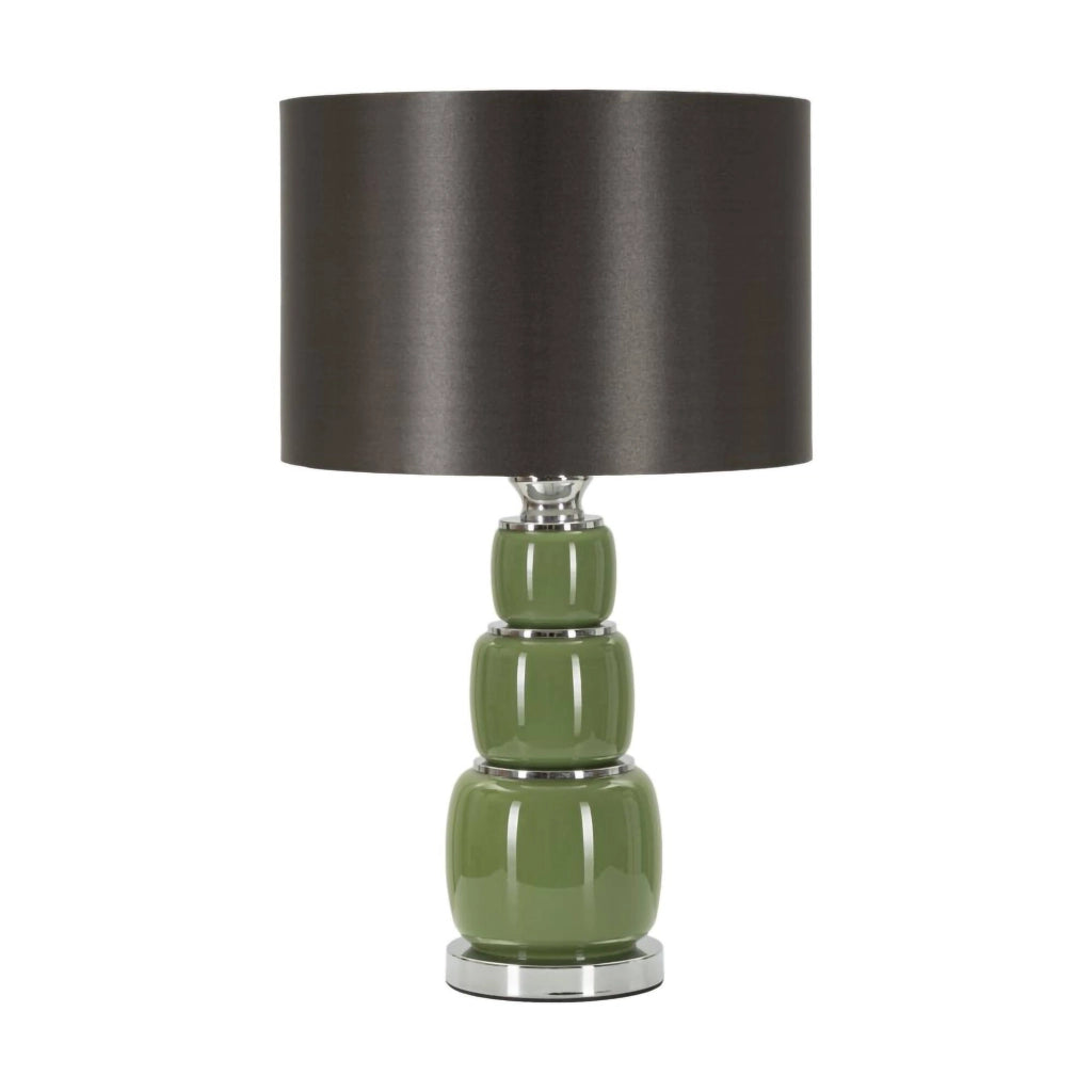 Lampada da tavolo Castino, Luce da scrivania , Luminaria da ufficio, Lampada da lavoro, 33x33 h57 cm, Bianco e Grigio