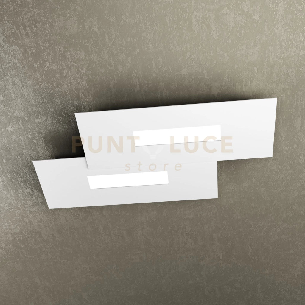 WALLY APPLIQUE-PLAFONIERA 2 LUCI(COMPOSTO DA 2 PZ. 1138-40-BI) 1138-M1-BI
