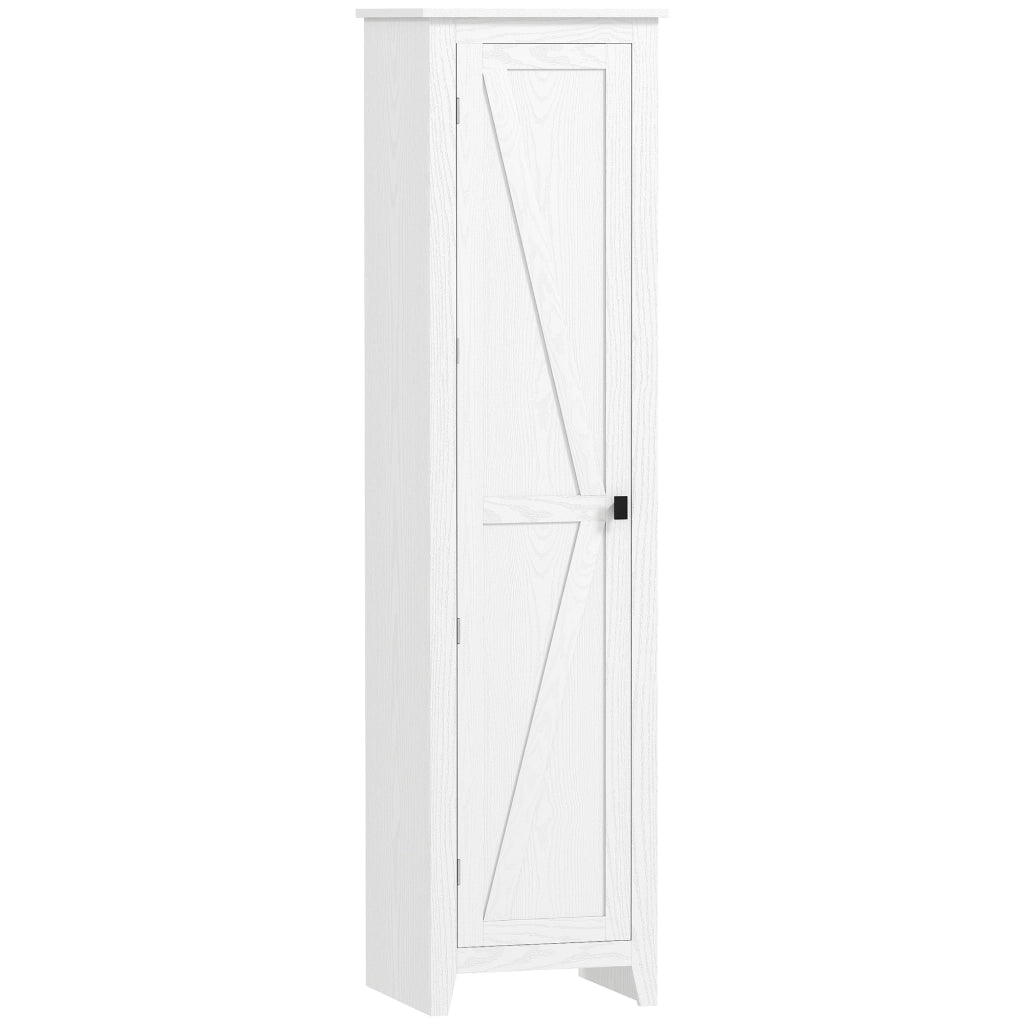 Armadio Cucina con 2 Ripiani Regolabili ¨C zephmum ¨C Bianco 170 cm