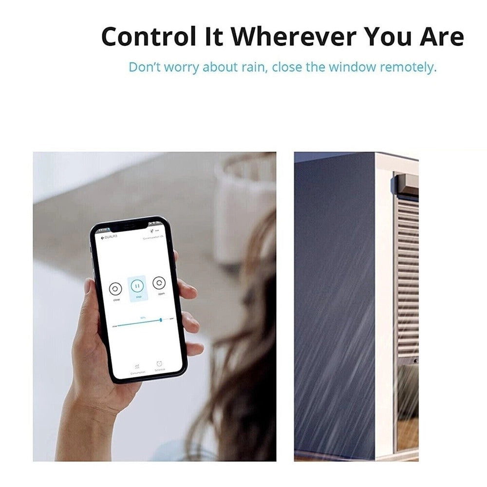 Trade Shop - Controllo Vocale Wifi Alexa Google Home 2 Canali Domotica Sonoff Dual R3 -