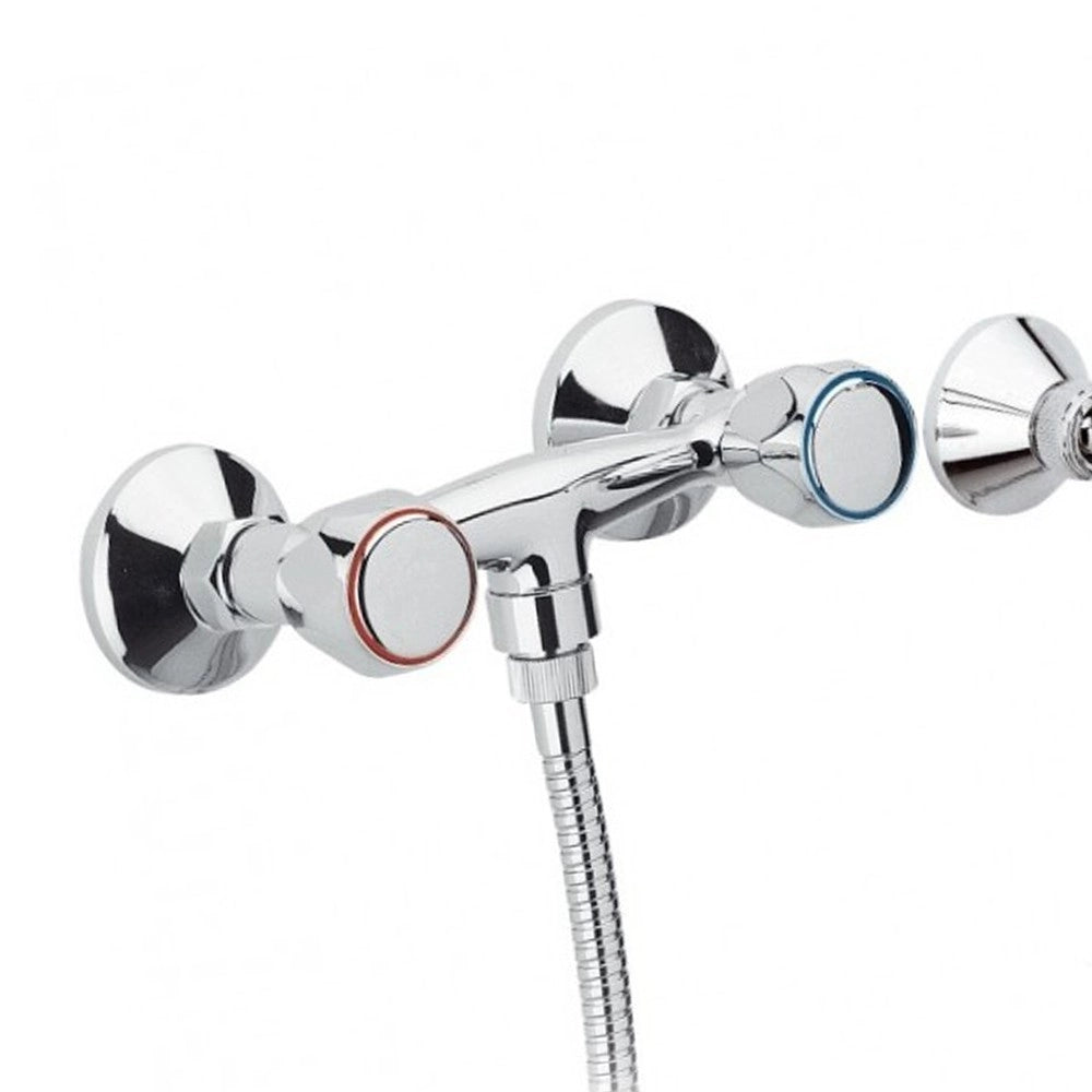 Rubinetto esterno per doccia, con doccia duplex - serie 1000-2000