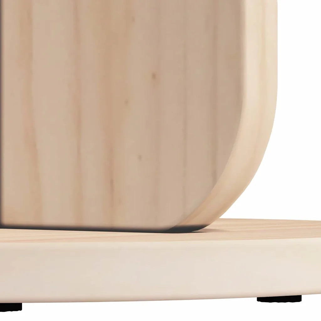 Tavolino da salotto Naturale 39,5 x 39,5 x 53,5 cm 873556