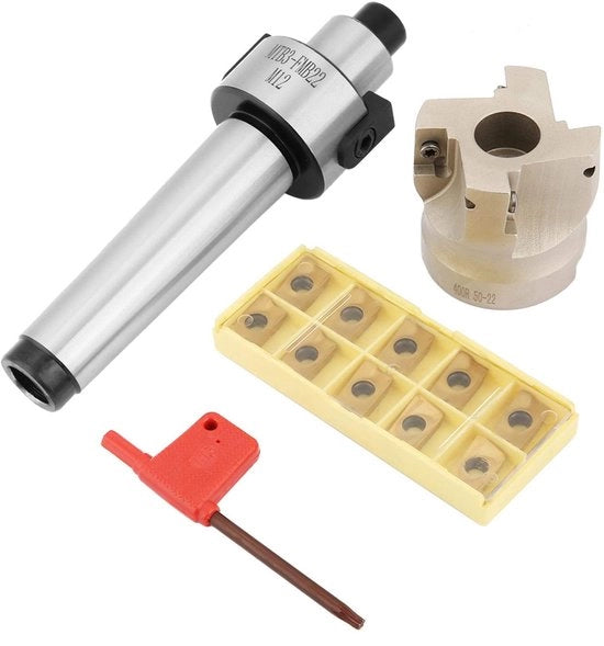 Fresatrice a schiuma CNC Vlakfrees 400R - APMT1604 Componenti di ricambio - 10 pezzi di supporto - Carburo cementato - Alta durezza - Frese con alta precisione