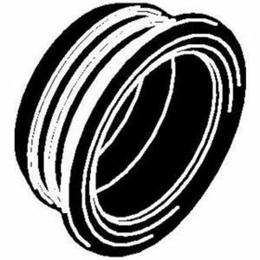 Giunto per curva tecnica d.30-32 in gomma nera b08lr9y363