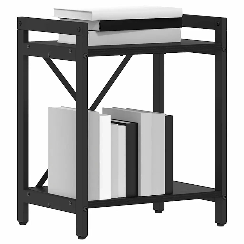 Libreria Rovere Nero 40 x 30 x 50 cm Legno multistrato 868371