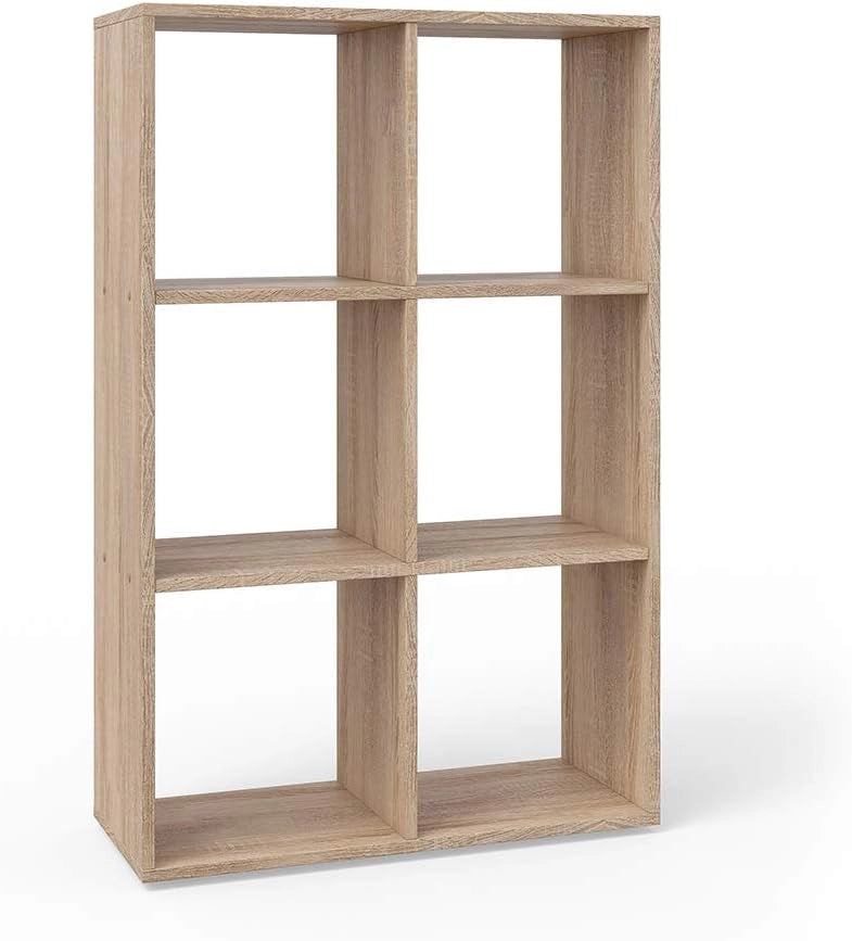 Scaffale Karree, Sonoma, 72 x 107.8 cm, adatto per la conservazione e la separazione degli ambienti abitativi