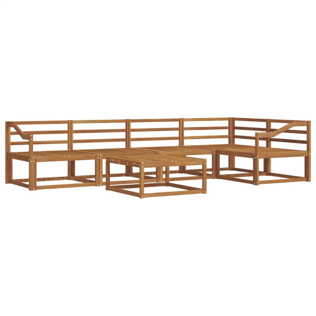 Set di divani da esterno 6 pcs Naturale 3367627
