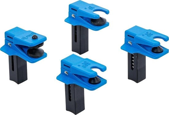 Set di viti a clessidra per tubi in acciaio - 4-dlg. - BGS 8705 con valigetta