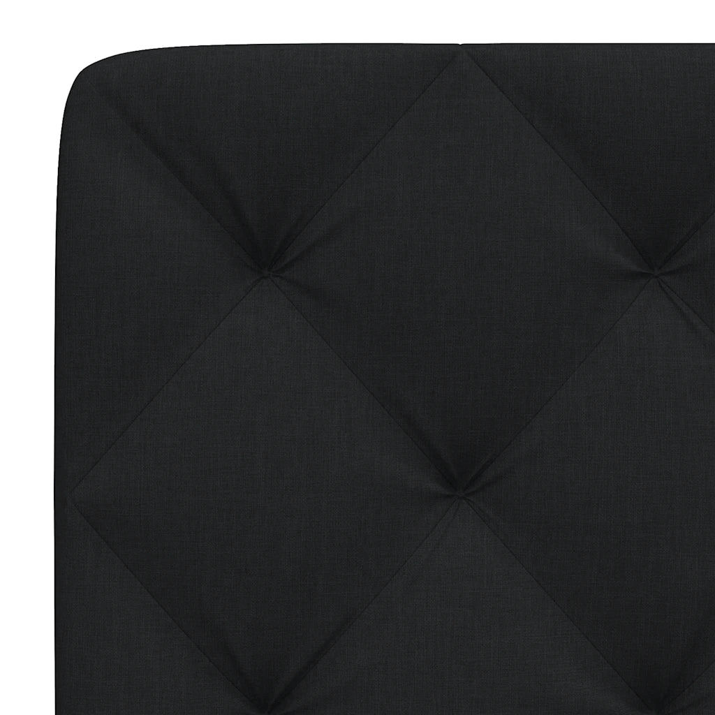 Cuscino Testiera Nero 180 cm in Tessuto CFW8399762