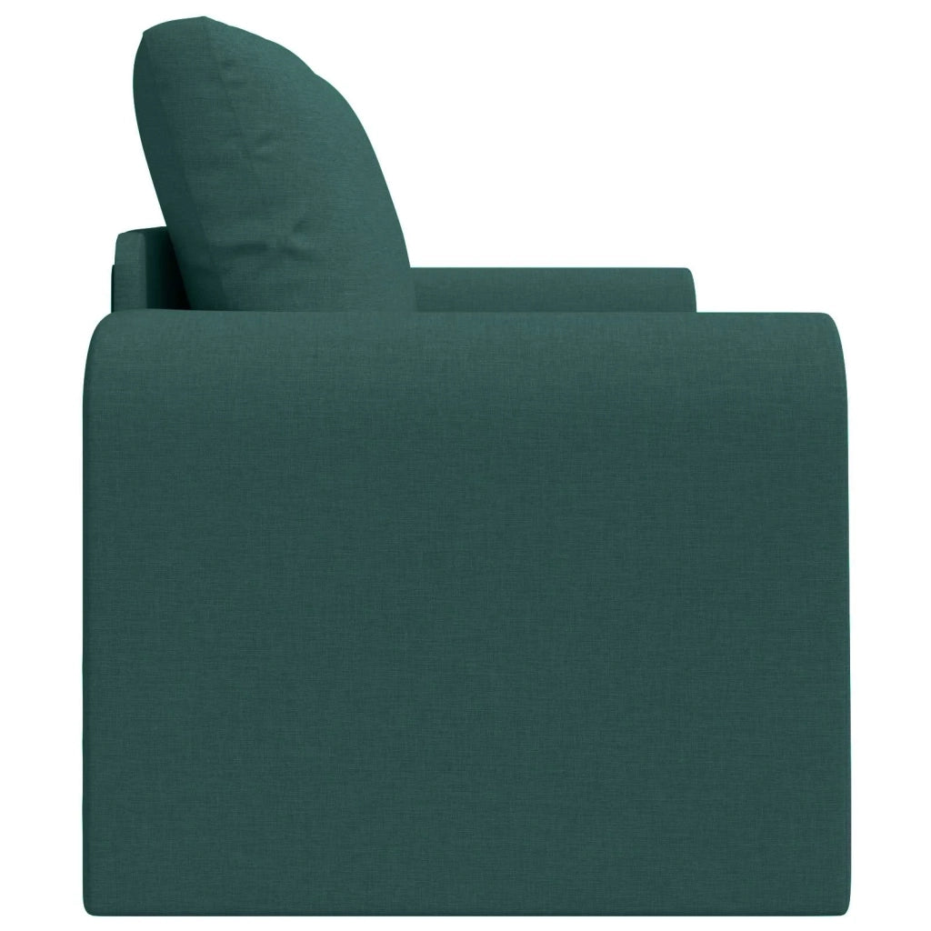 Divano letto 60cm Verde Scuro Tessuto 4106677