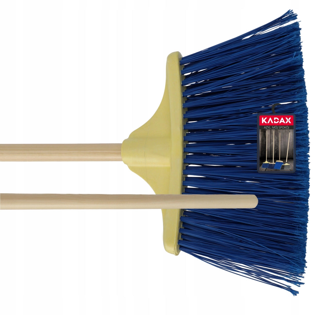 Scopa da strada KADAX con manico in legno da 30 cm