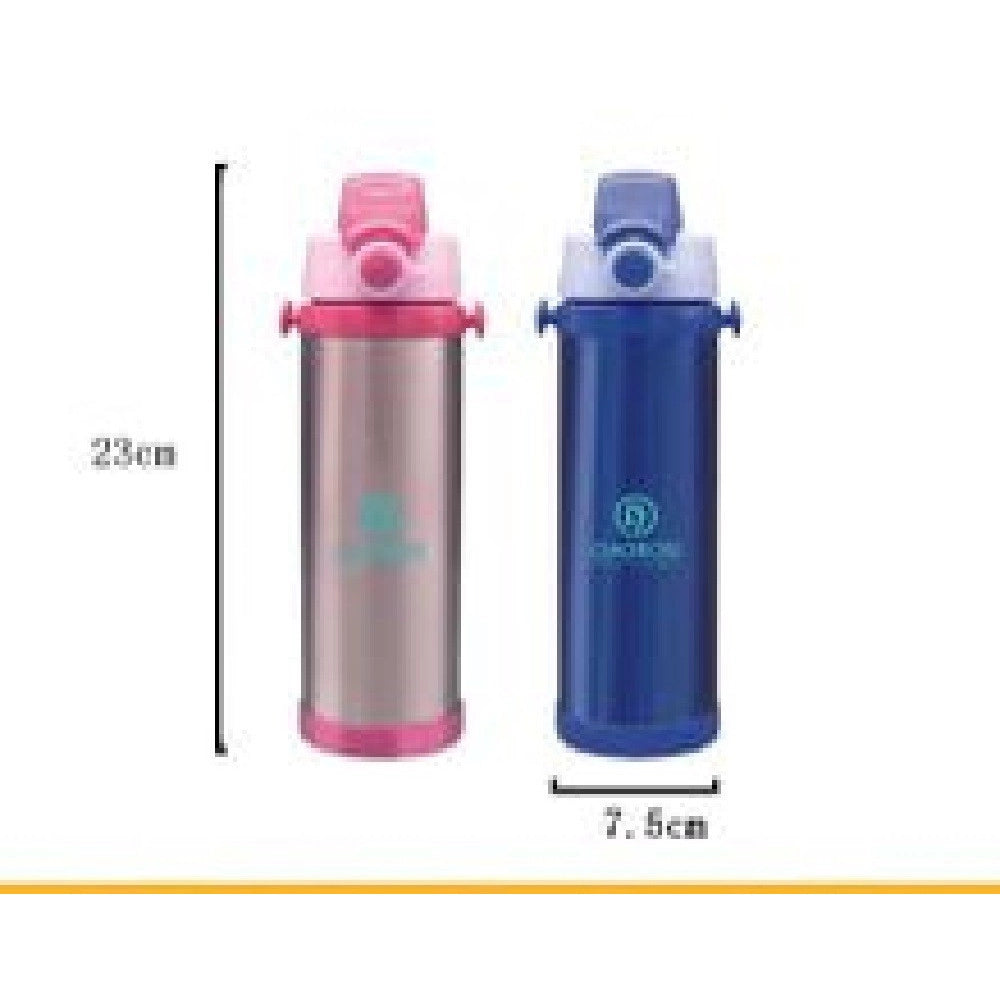 Trade Shop - Borraccia Termica Per Bambini Thermos Termos Contenitore Bottiglia 500ml Tx-8445 -