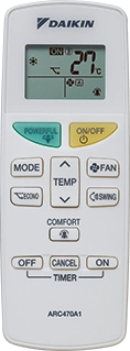 Climatizzatore Daikin Siesta ARXF35F/ATXF35F 12000 btu/h cl. A++/A+ wi-fi integrato inverter