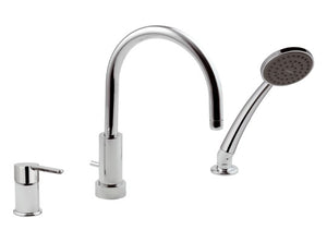 Batteria bordo vasca 3 fori stile moderno