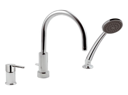 Batteria bordo vasca 3 fori stile moderno
