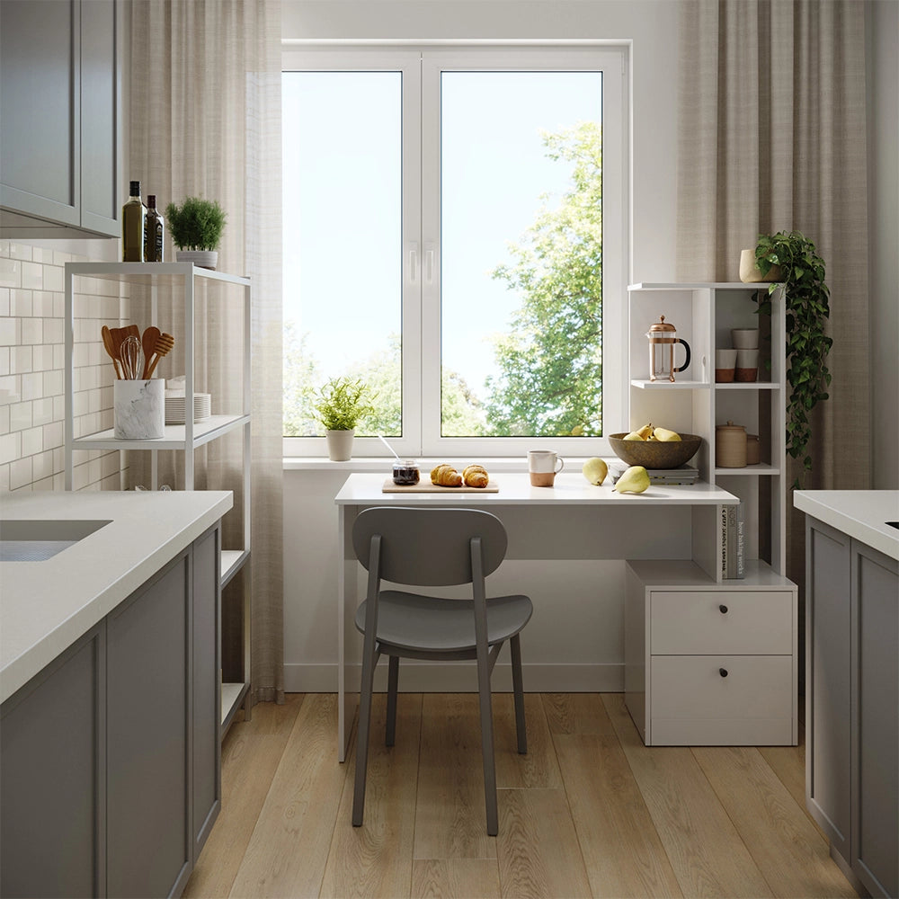 Vicco  Scrivania  Bianco  136 x 55 cm