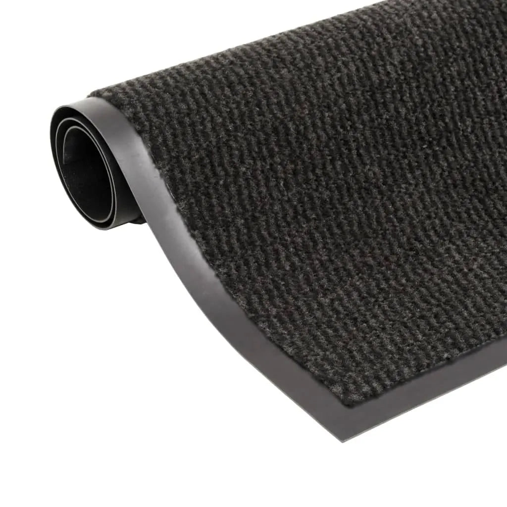 Zerbino | Tappeti Antipolvere 2 pz Rettangolari Trapuntati 120x180cm Blu
