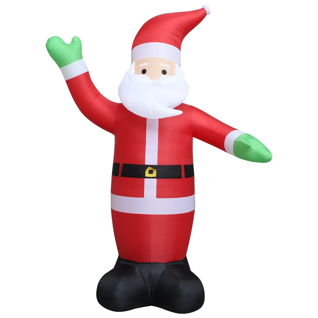 Babbo Natale Gonfiabile con LED IP20 600 cm XXL 284384
